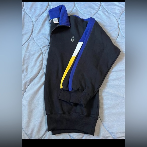 COURT CLUB 80's Style Vintage Sweater 1/4 Zip Medium 38/40 UNWORN - Picture 3 of 6